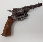 Un revolver de voyage à broche - cal. 7mm -...