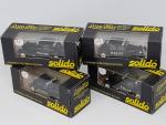 SOLIDO (années 1978) - 4 modèles Citroen traction avant Réf...