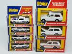 DINKY G.B., 7 modèles dont : 4 réf 207 Triumph...