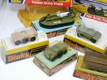 DINKY G.B. , 10 modèles militaires dont : 3 blindés...