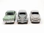 DINKY FRANCE, 3 modèles, dont : réf 24K Simca chambord...