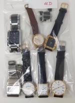 *Un lot de montres-bracelets, divers états : LIP, métal doré,...