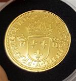 Médaille Or 585/1000ème - Écu d'or de Compiègne - frappe...
