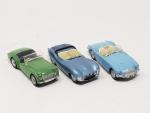 SPOT-ON (Irlande), 3 modèles sport : Triumph TR3 B.o, MGA...