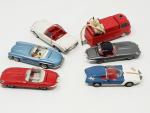 TEKNO (Danemark) 6 modèles :VW Kombi pompiers B.o, Mercedes 300SL...