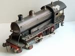 CARETTE (vers 1911-17), écartement 1,  locomotive 120 à vapeur...