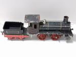 MÄRKLIN (écartement 1) vers 1900, locomotive mécanique 020 type vapeur,...