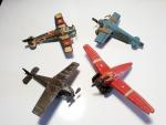 25 avions miniatures (1910 à 1940) dont 6 TOOTSIETOY en...