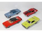 MATCHBOX COLLECTIBLES , 4 modèles Muscle Cars 1/43 : ...