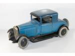 JOUET CITROEN 1/15ème (1930) : coupé C6 en tôle bleu...