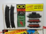 FLEISHMANN HO, coffret "1010" 110 volts comprenant une loco-tracteur, 2...