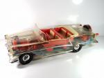 IDEAL (USA, 1957) voiture Crystal Starflyte cabriolet en pladstique cristal,...