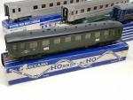 HORNBY ACHO, 6 wagons dont :réf 7453 voiture mixte inox,...