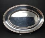 CHRISTOFLE - Un ensemble en métal argenté composé d'un légumier...
