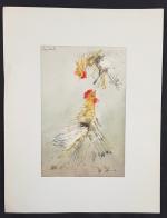 Juan BENITO (né en 1944) -" Les poules" - Lithographie...