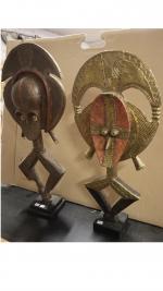 Deux figures reliquaires Kota Obamba et de la Sébé -...