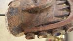 Un masque Igbo en bois polychrome - Nigéria - H. 57cm...