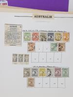 AUSTRALIE collection entre 1912 et 1993, poste, poste aérienne, service,...