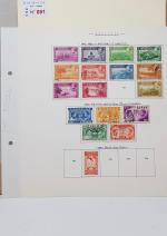ETHIOPIE collection entre 1930 et 1974, poste, poste aérienne, taxe,...