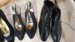 Cinq paires de chaussures : trois Fratelli Rossetti, une Prada,...