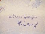 Achille LAUGE
"'Bouquet de pivoines, roses et marguerites"
Huile sur toile.
Signée en...