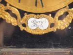 Cartel Napoléon III de style Louis XIV en marqueterie Boulle...