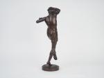 DURET
"Danseur napolitain".
Sculpture en bronze à patine brune.
Signée.
Fondeur Delafontaine
H. 44 cm.