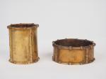 M. LE VERRIER.
2 vide-poches en bronze en forme de paniers...
