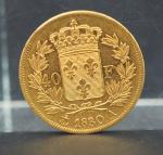 Pièce de 40 francs or 1830
Frais de vente : 5...