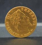 Pièce de 5 francs or 1863
Frais de vente : 5...