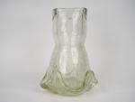 SCHNEIDER.
Vase en verre bullé.
H. 35 cm. 
Réf. Maier p. 34.