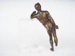 Sujet Renaissance en bronze "personnage à l'antique".
Dim. 10,5 x 4,5...