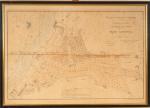DUCAZAU.
Plan cartographique lithographié de la ville de Biarritz daté 1881.
Dim....