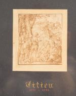 Ecole italienne du XVIème 
"Jésus préchant"
Plume et encre brune, annoté...