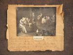 Ecole hollandaise XIXème dans le gout de David Teniers.
"Scène de...