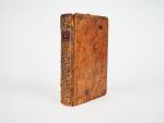 ROUSSEAU (Jean-Jacques), Dictionnaire de Musique. Paris, Vve Duchesne 1768. in-8,...
