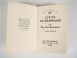 [BAINVILLE] NAPOLEON BONAPARTE. Souper de Beaucaire, présenté par Jacques Bainville....