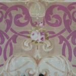 Grand tapis d'Aubusson Napoléon III à décor de fleurs polychromes.
Dim....