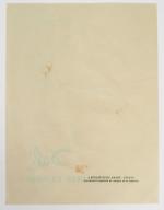 Salvador DALI.
"L'escargot".
Dessin au stylo signé et daté 1973.
Dim. 28 x...