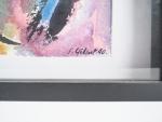 Stephen GILBERT.
"Composition colorée".
Suite de 2 aquarelles signées et datées 1990.
Dim....