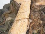 Grande sculpture XVIIème en bois polychrome.
"Sainte madeleine couchée".
Dim. 60 x...