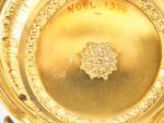 Cartel de style Rocaille en bronze doré à décor de...