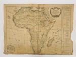 Lot de 8 cartes 
(Robert de ) VAUGONDY
- Carte d'Afrique....