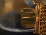 Bracelet Napoléon III en or jaune serti de trois quartz,...