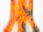 LEGRAS.
Vase en verre polychrome à décor peint de coquelicots.
Signé.
H. 34...