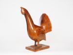 Georges SOUTIRAS
"Coq de bruyère"
Sculpture en bois.
Signée.
H. 38,5 cm
(petite fente sur...