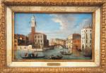 Ecole vénitienne XVIIIème.
"Venise, le grand canal".
Huile sur panneau.
Dim. 24 x...