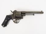 Revolver à broche fabrication Lefaucheux calibre 12mm à broche, Canon...