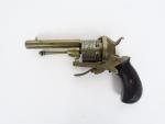 Revolver type Lefaucheux calibre 7mm à broche nr 920, détente...