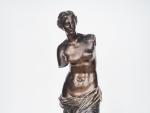 Sculpture XIXème en bronze à patine brune.
"la Vénus de Milo"
H....